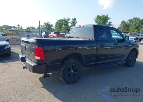 2018 Ram 1500 Express 4X4 6'4 Box from USA, damaged, VIN 1C6RR7FG3JS351413